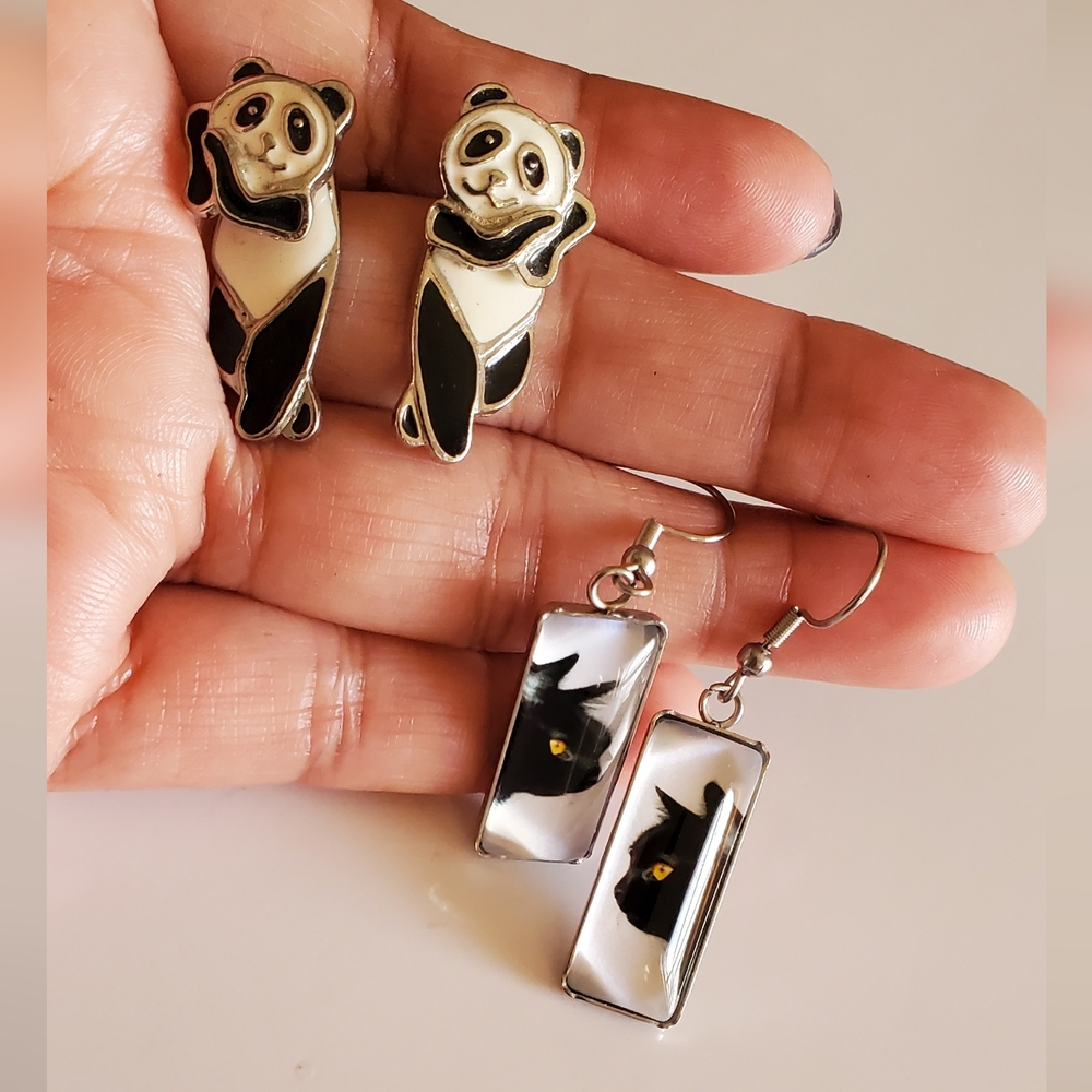 Vtg. 2pairs Earrings by Berēbi